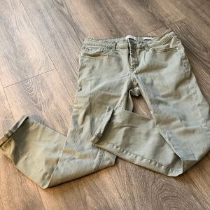 Jessica Simpson Sage Green Jeans - Size 8